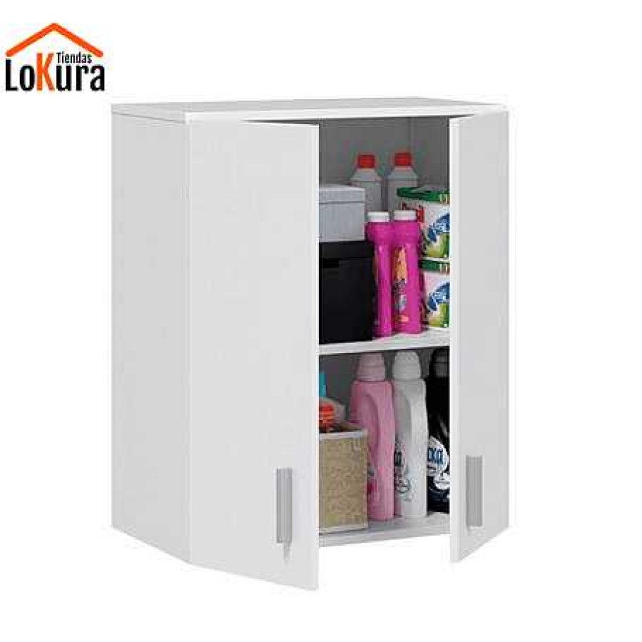 Cocina Tienda de Muebles en Las Palmas | Armario De Colgar Multiusos Blanco