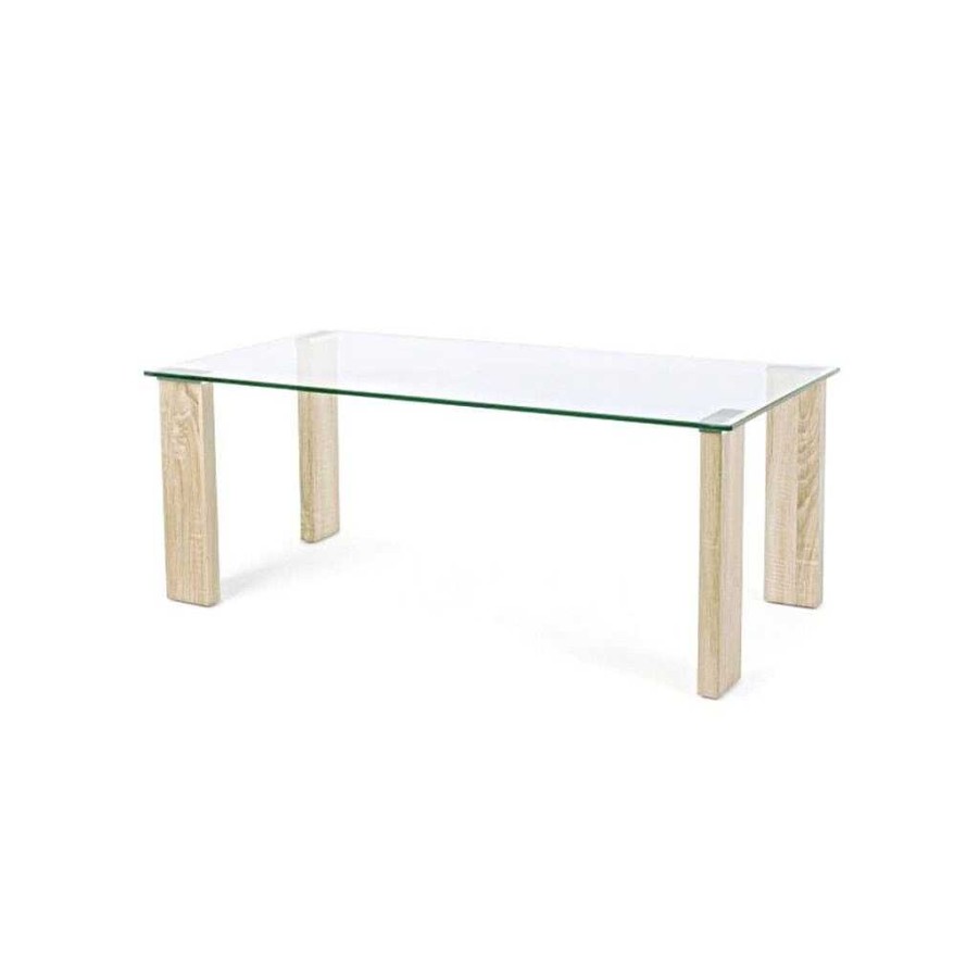 Mesas Baratas Tienda de Muebles en Las Palmas Mesas De Centro | Mesa Centro Cristal Rectangular New Arley