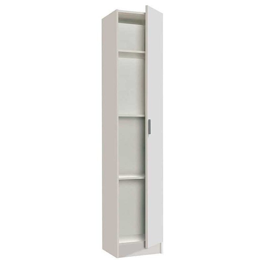 Cocina Tienda de Muebles en Las Palmas | Armario Multiusos 1 Puerta 180Cm Blanco Artik